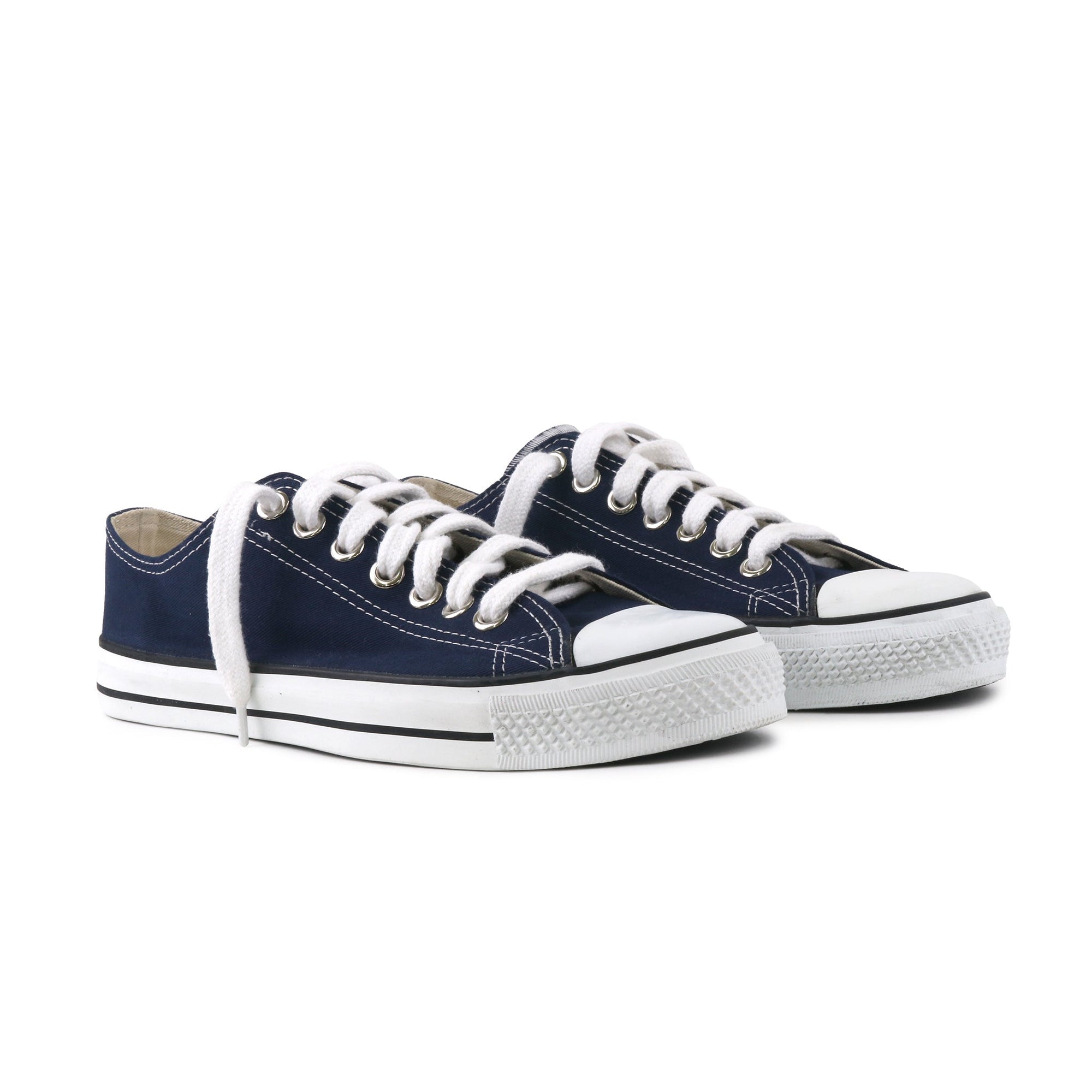 Sneakers Lowcuts Blue Organic Fairtrade-Etiko-stride