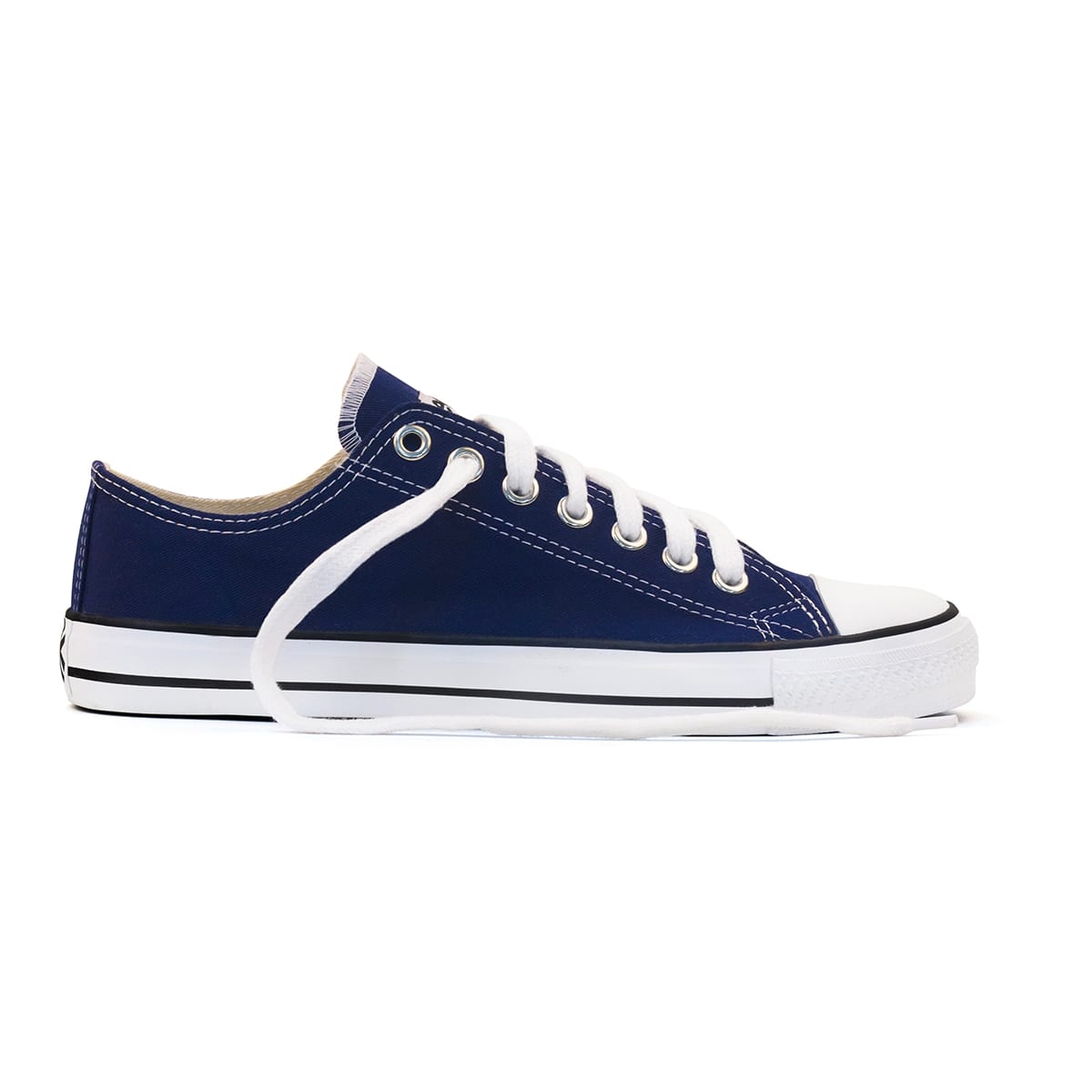 Sneakers Lowcuts Blue Organic Fairtrade-Etiko-stride