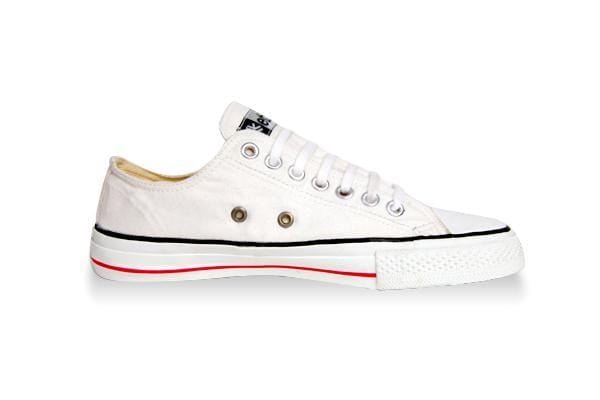 Sneakers Lowcuts White Organic Fairtrade-Etiko-stride