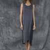 SPLICE DRESS - BLACK-Tluxe-stride