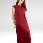 TERRA EMBROIDERED KNIT MAXI DRESS-Zoha-stride