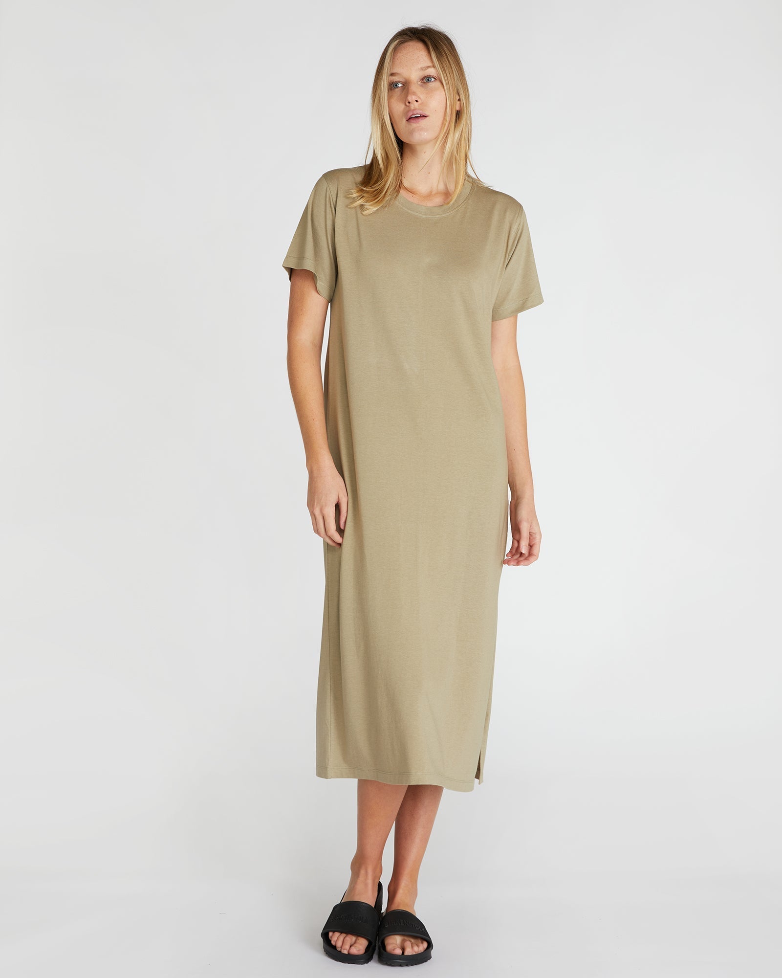 The Boxy Tee Dress | Oak-Cloth & Co-stride