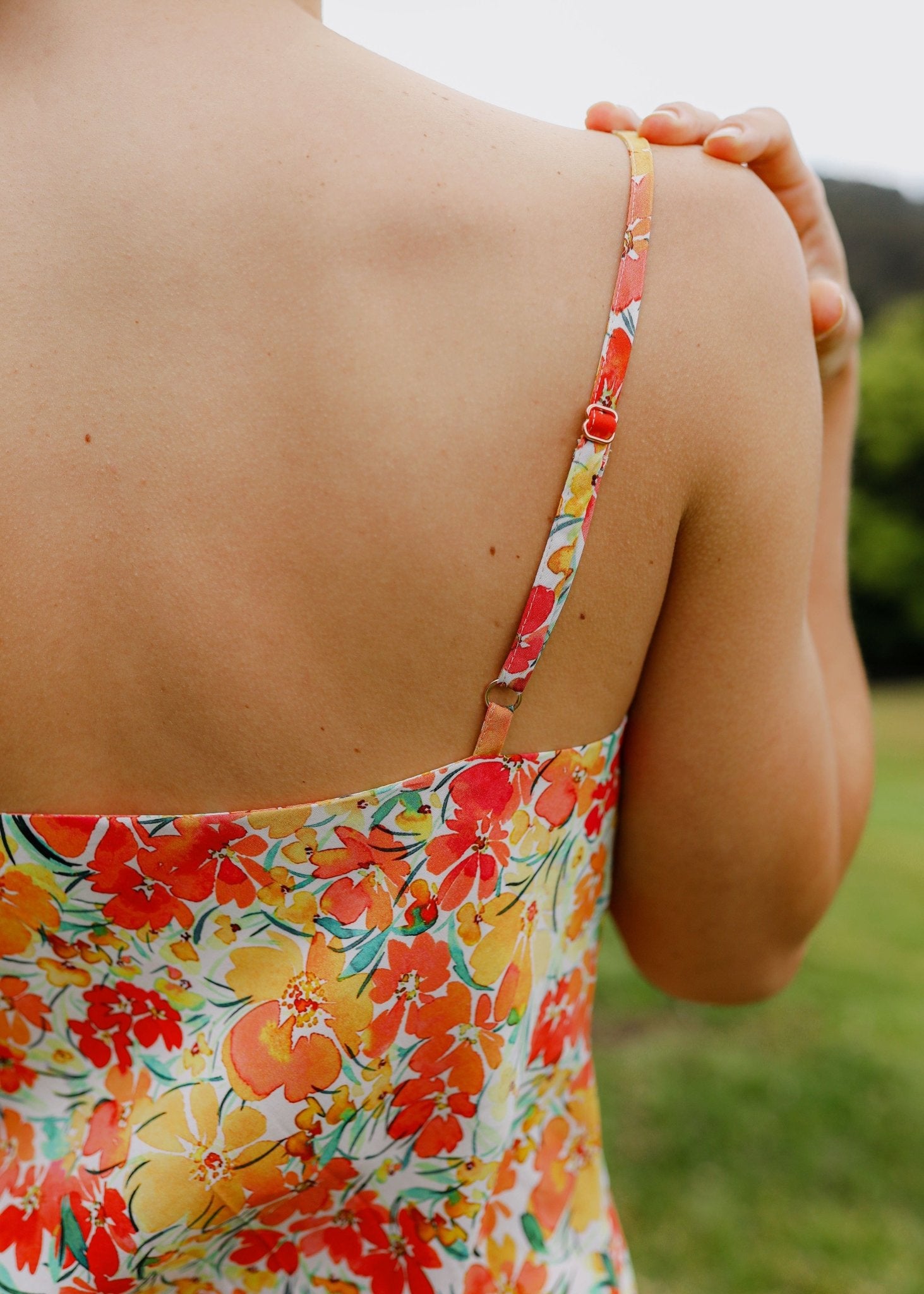 The Flora Cowl Cami Bloom-Tasi Travels-stride