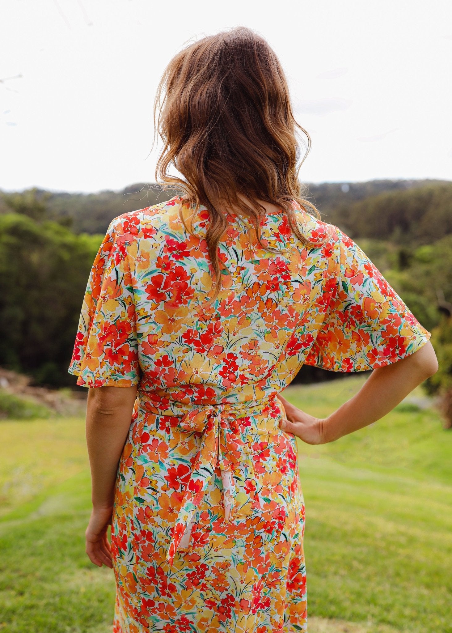 The Flora Wrap Blouse Bloom-tasi-travels-stride