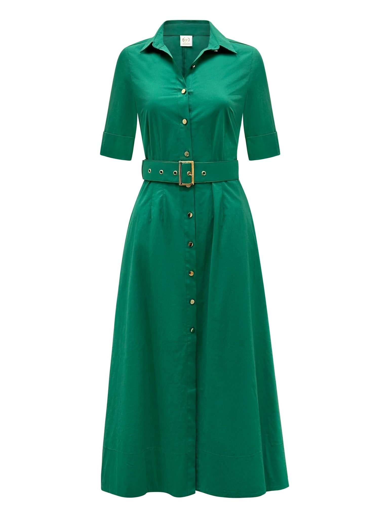 The "Kate" Dress Green-Why Mary-stride