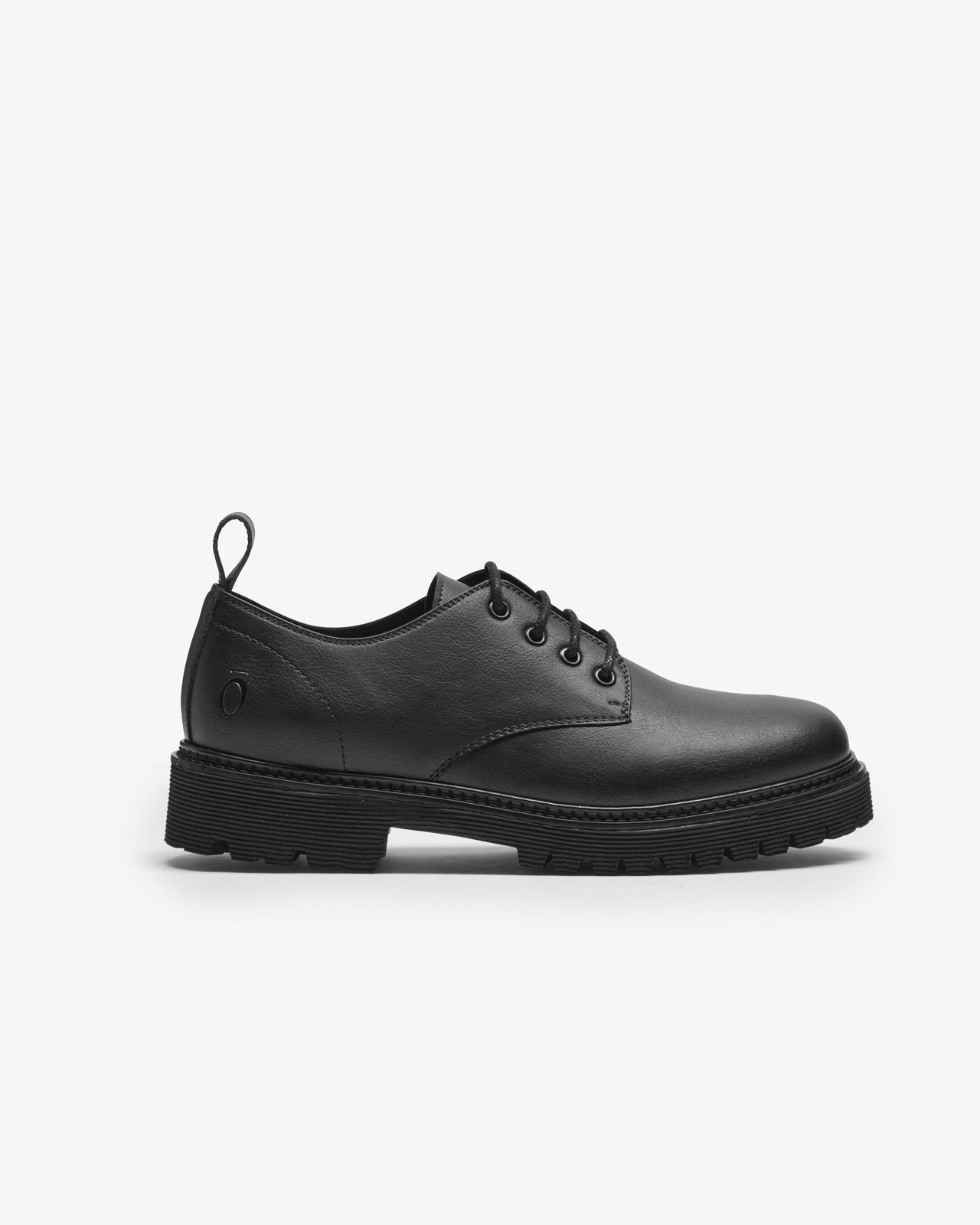 The Noskin Derby shoe in black-Noskin-stride