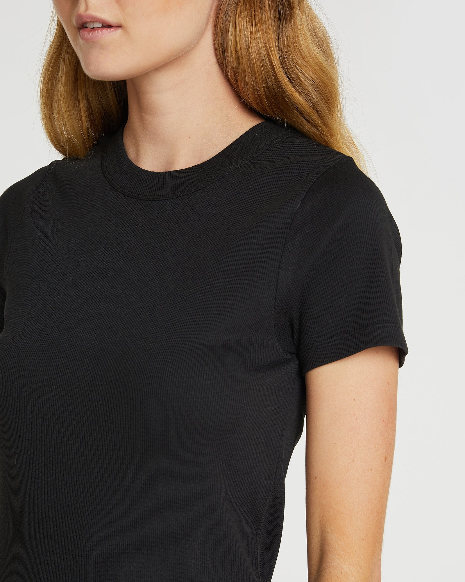 The Rib Tee | Squid Ink-Cloth & Co-stride