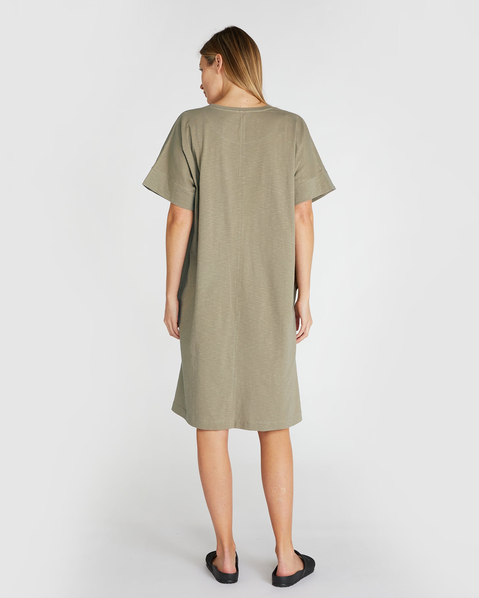 The Slub Tee Dress | Safari-Cloth & Co-stride