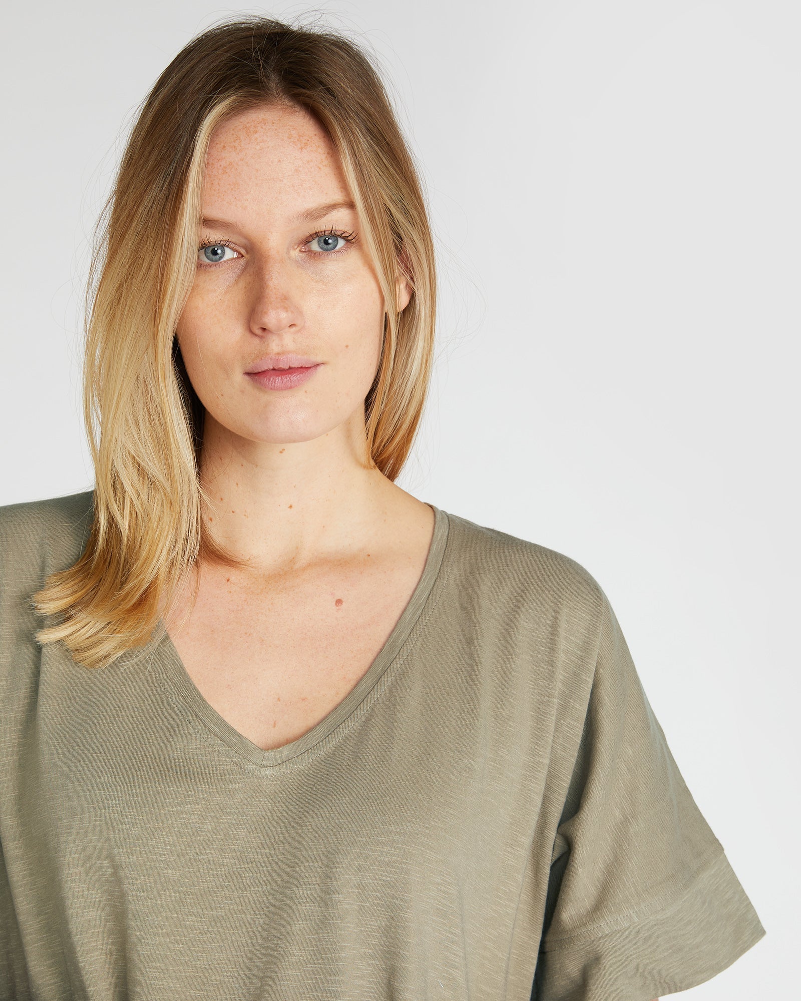 The Slub Tee Dress | Safari-Cloth & Co-stride