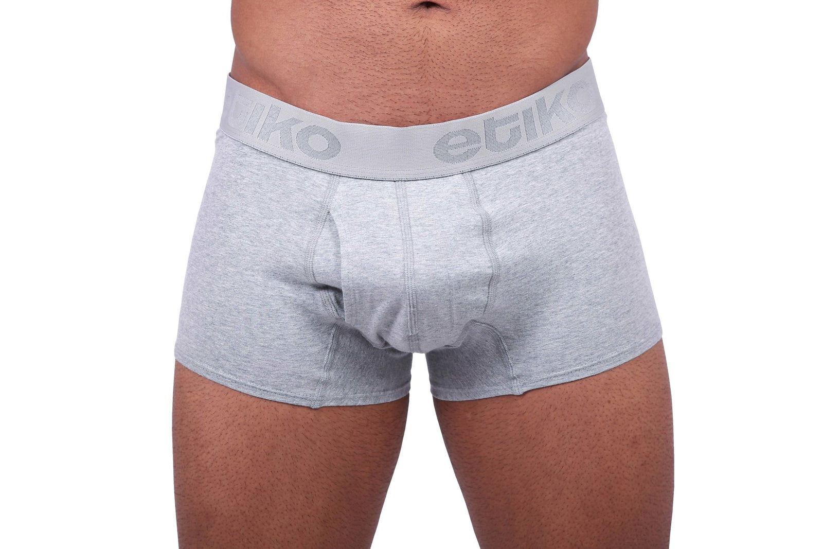Trunks, Heather Grey, Organic & Fairtrade-Etiko-stride