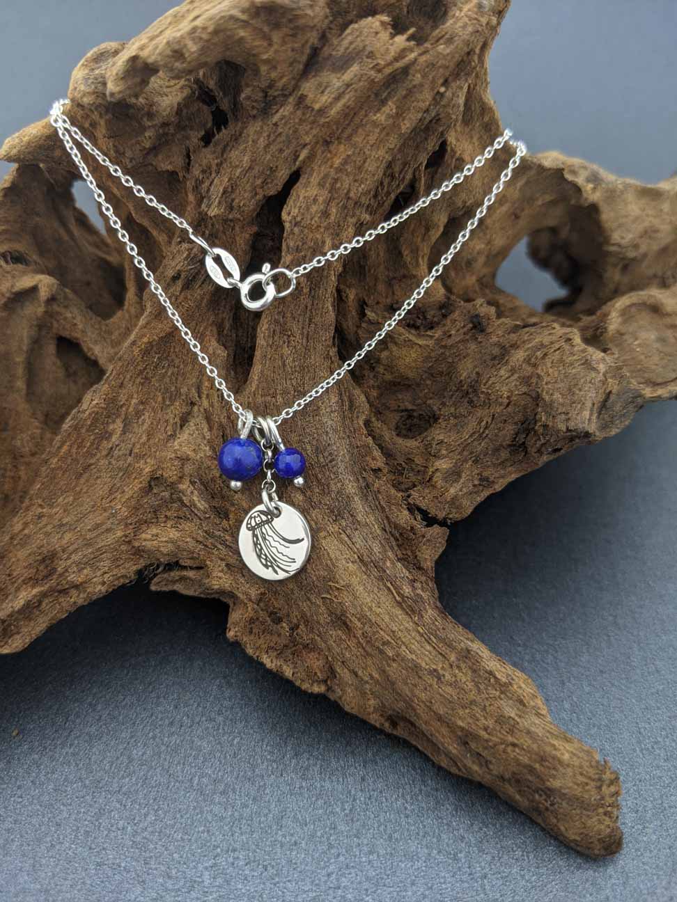 UNDER THE SEA - cluster necklace Jellyfish-Erin K Jewellery-stride