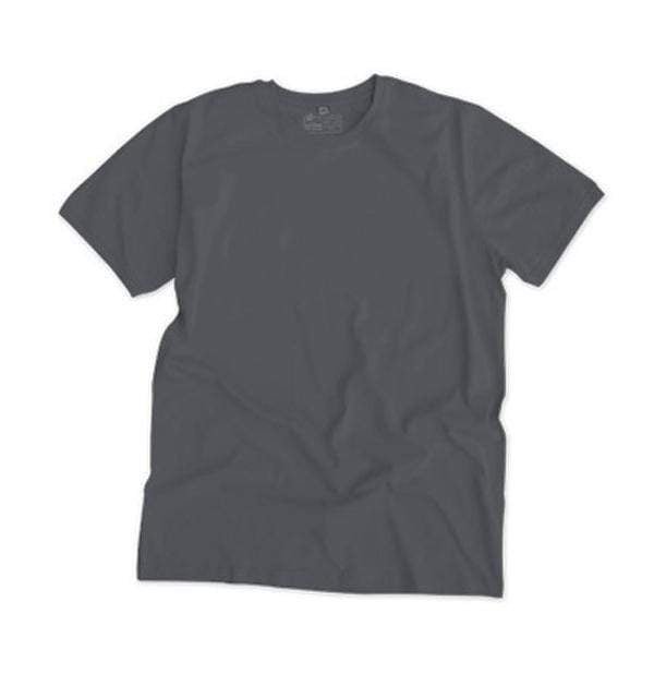 Unisex Charcoal T-shirt Organic Fairtrade-Etiko-stride