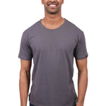 Unisex Charcoal T-shirt Organic Fairtrade-Etiko-stride