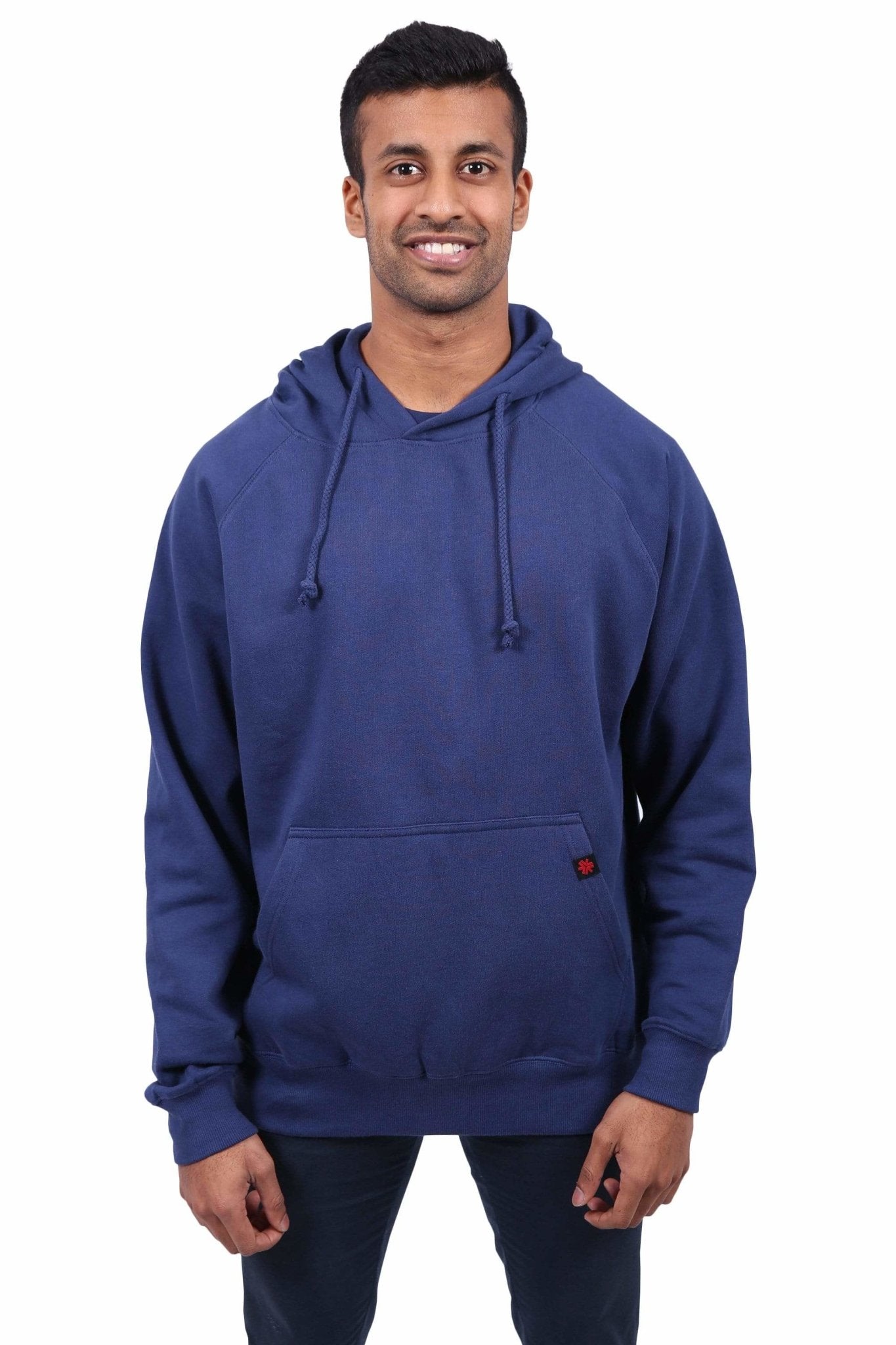 Unisex Navy Hoodie Organic Fairtrade-Etiko-stride