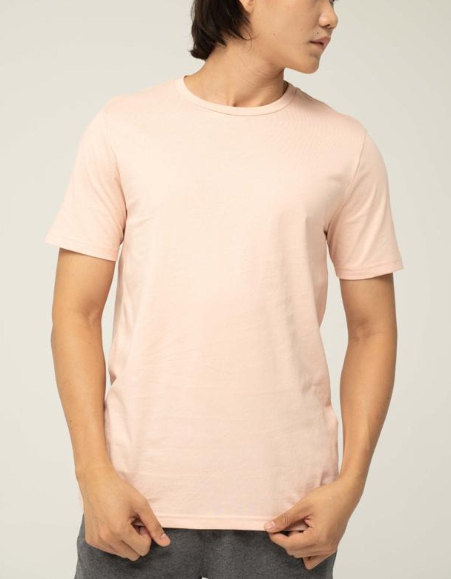 Unisex T-shirt | Light Peach-Dorsu-stride