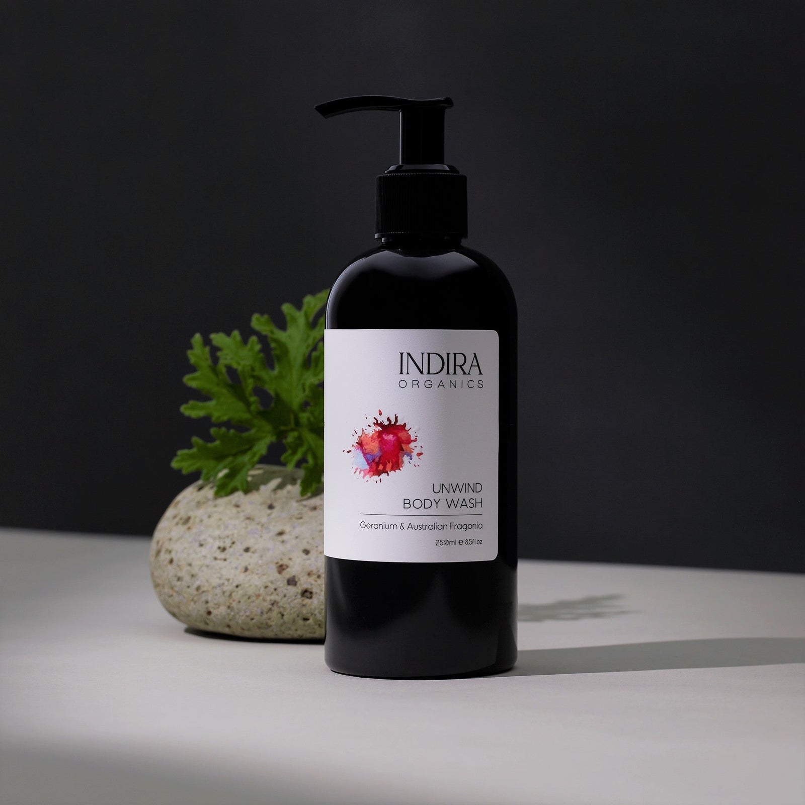 Unwind Bodywash-Indira Organics-stride