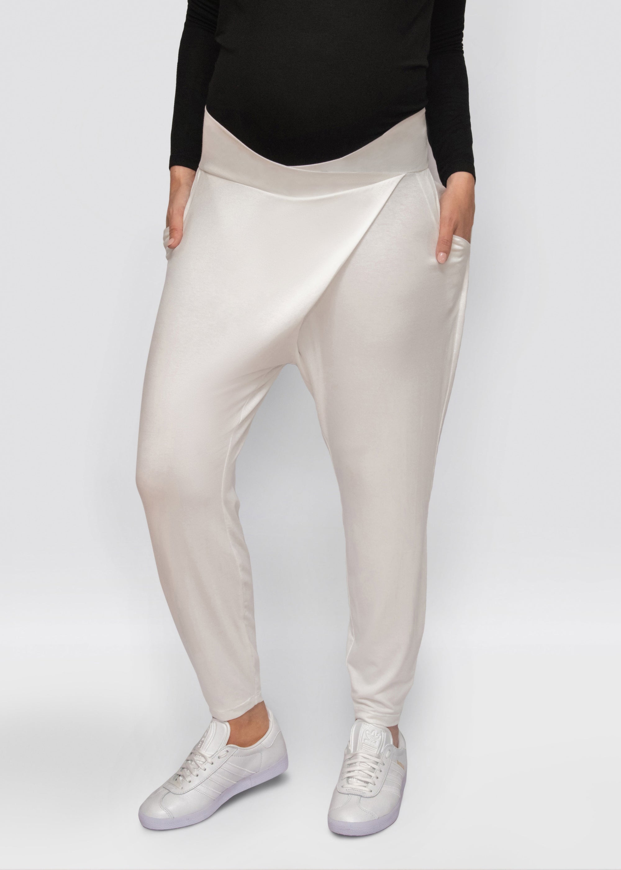 lounge pants - white