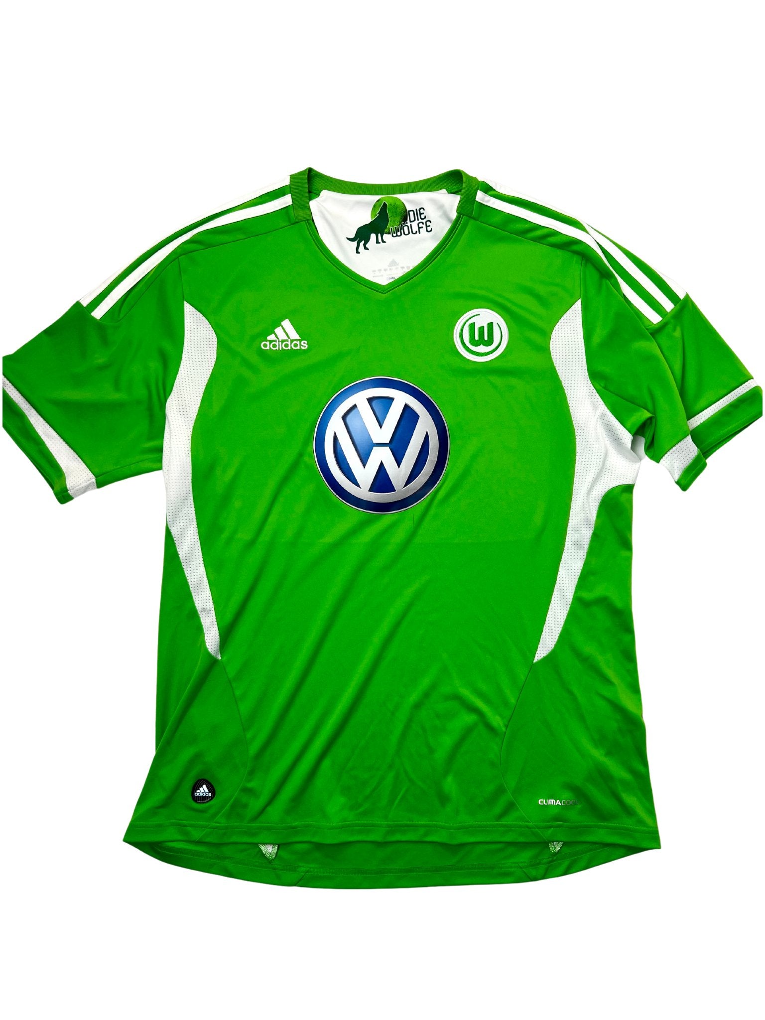 VfL Wolfsburg Home 2011-2012 L-Unwanted FC-stride