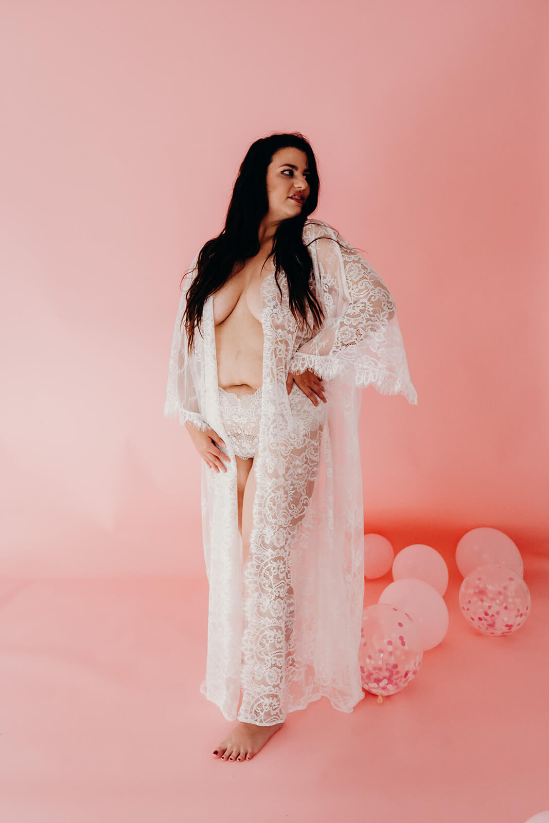 Faith White Robe