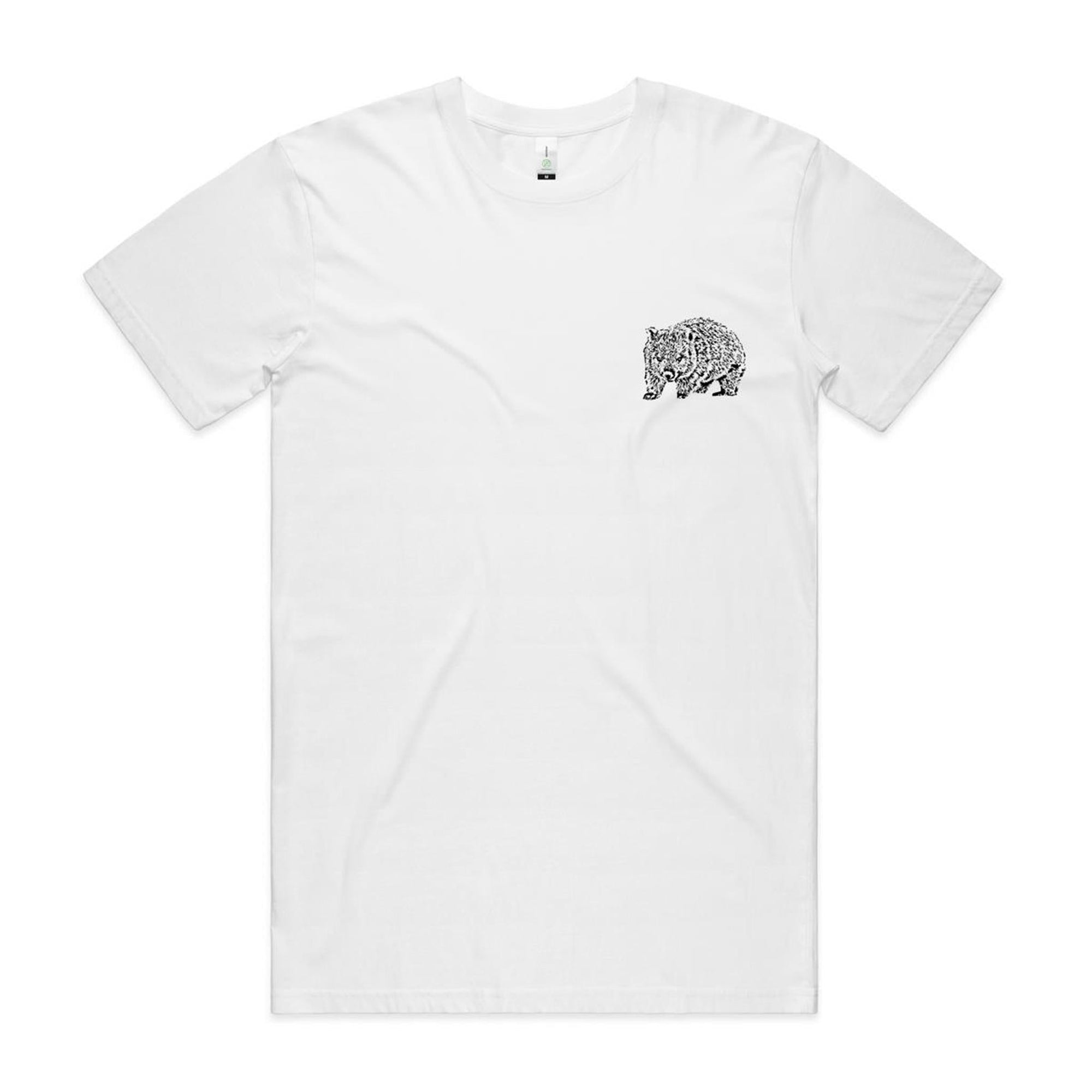 WOMBAT POCKET Unisex Tee-High Tees-stride