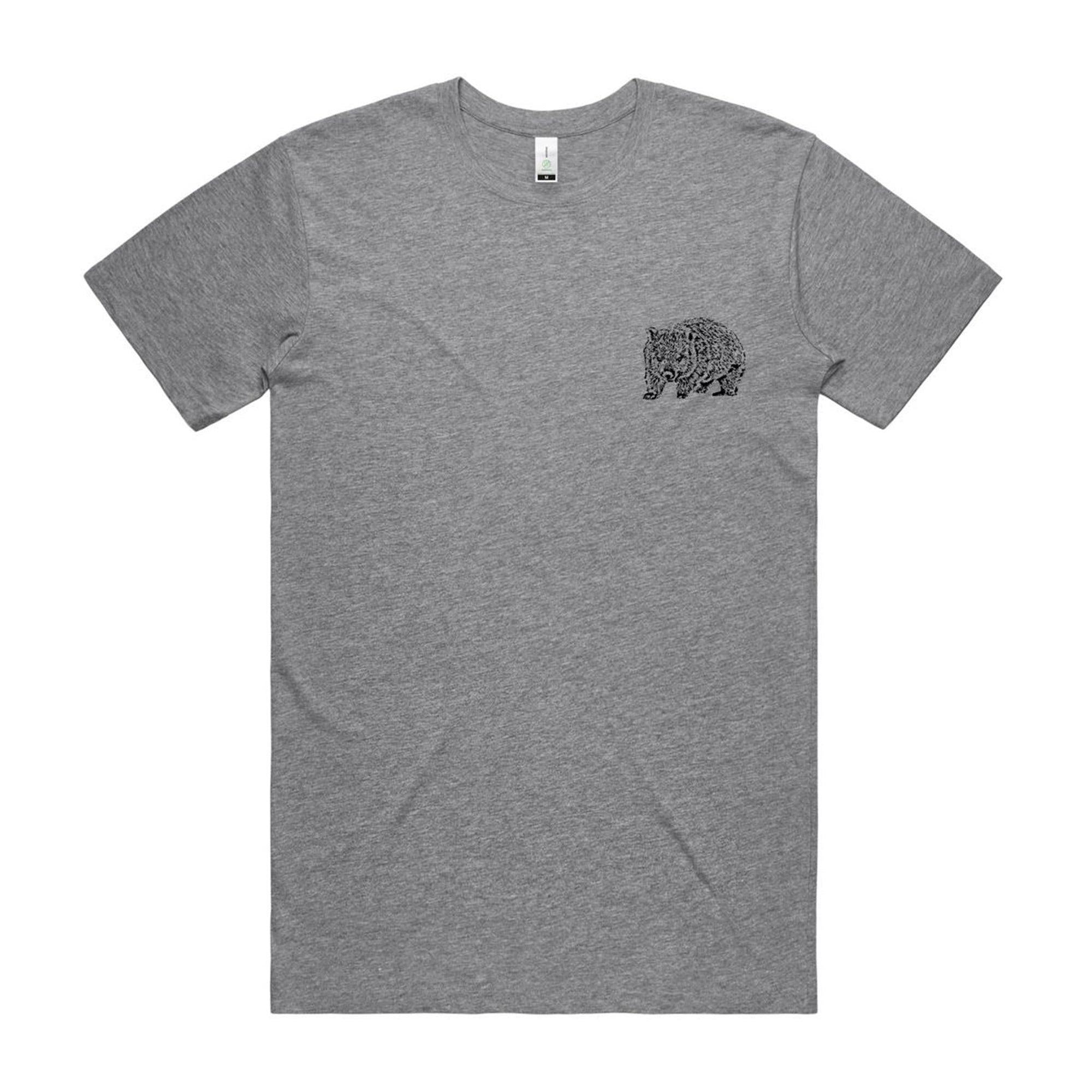 WOMBAT POCKET Unisex Tee-High Tees-stride