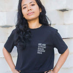 WOMEN All Day T-shirt | Black-Dorsu-stride