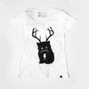 Women's Cat Tshirt Organic Fairtrade-Etiko-stride