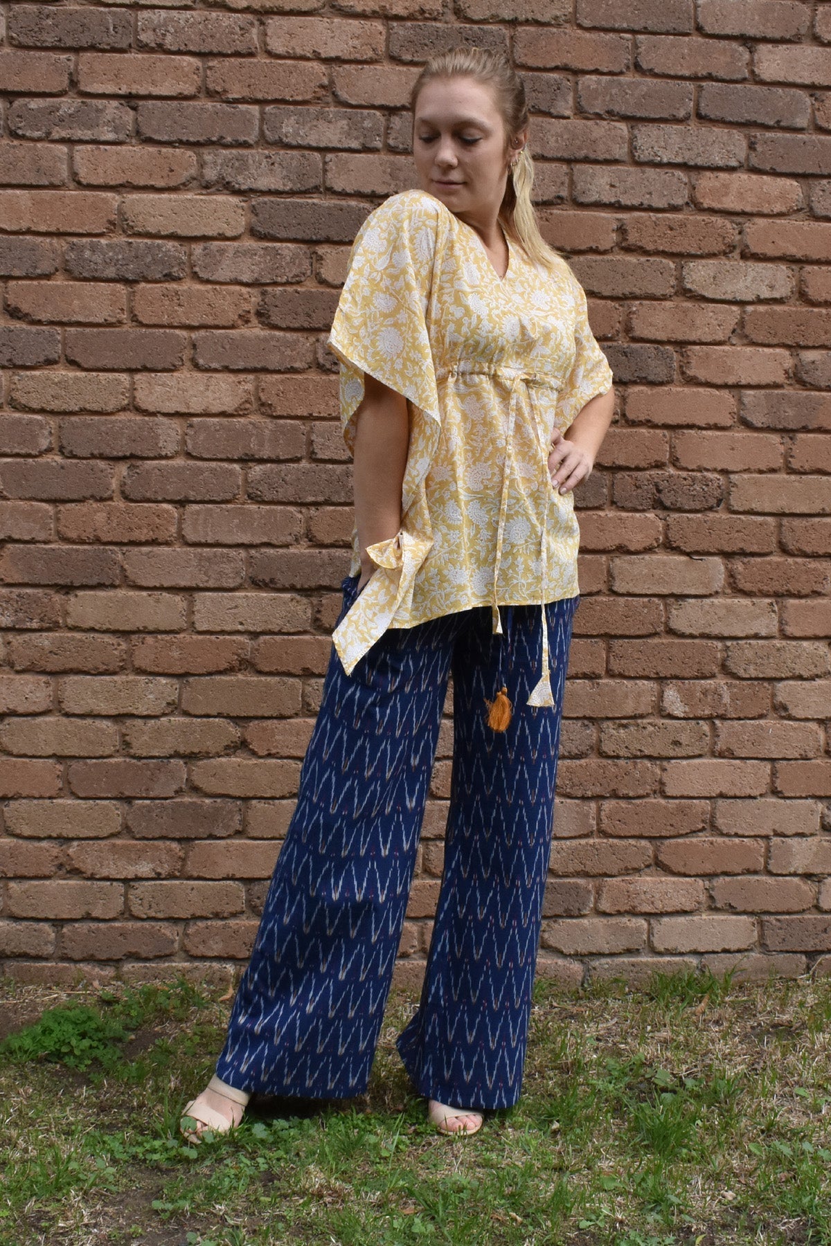 ZINNIA SHORT KAFTAN TOP-Zoha-stride