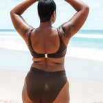 Zoe Bottoms // Chocolate-Lionel The Label-stride