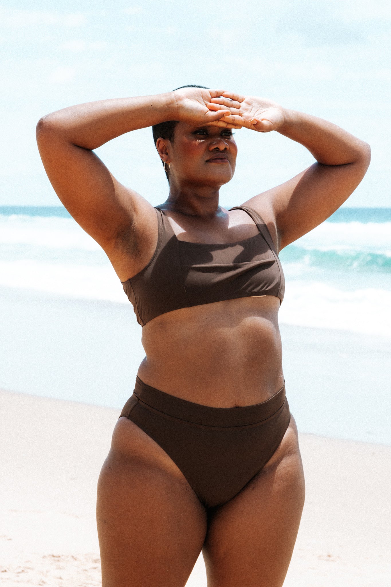 Zoe Bottoms // Chocolate-Lionel The Label-stride